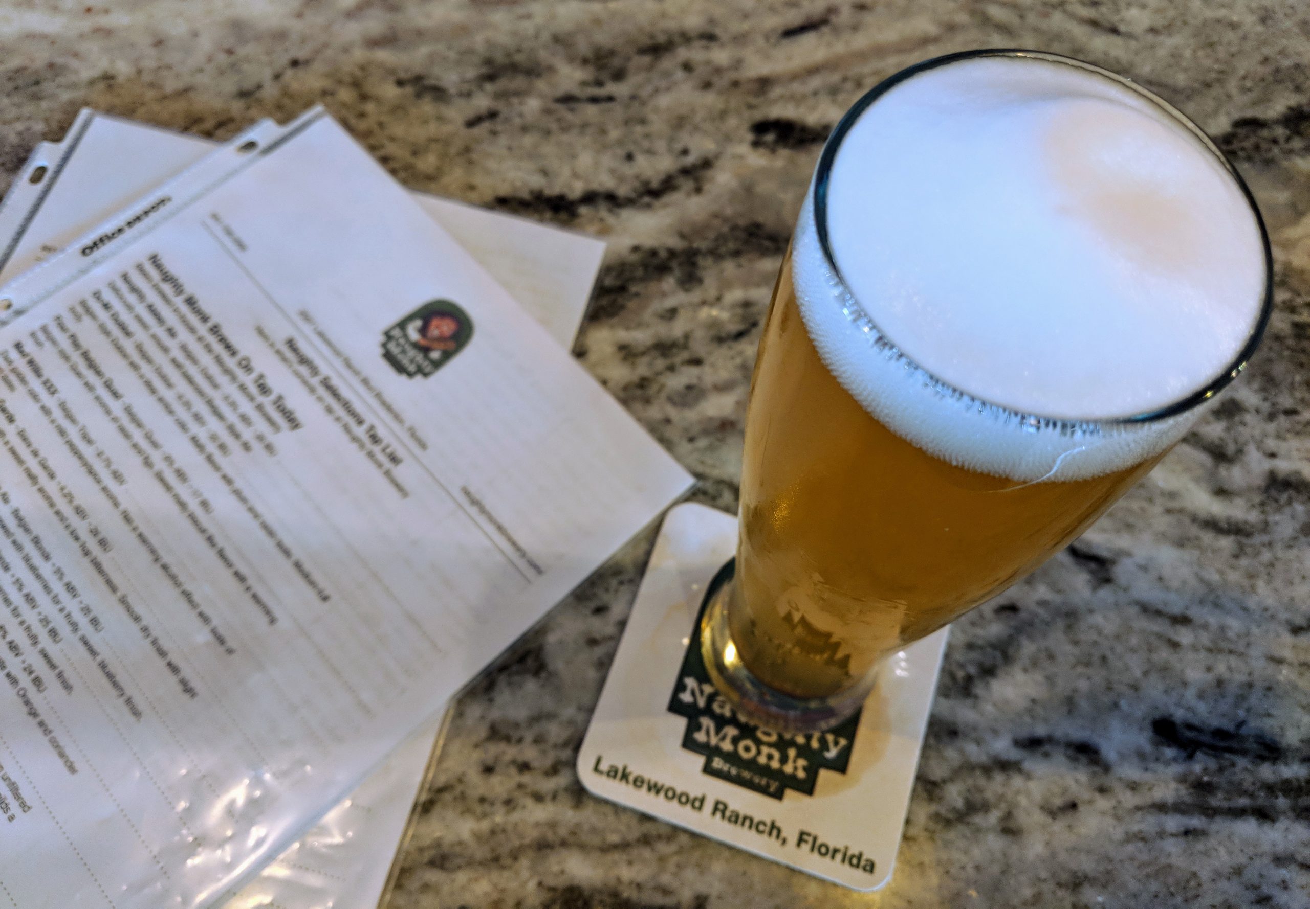 Experience the local flavors at Naughty Monk Brewery, a favorite in Lakewood Ranch.