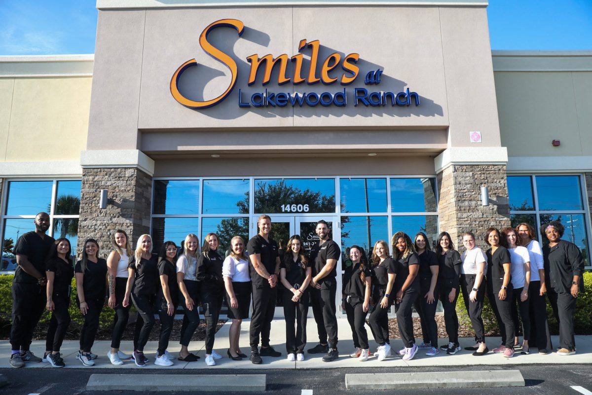 Smiles at Lakewood Ranch staff 