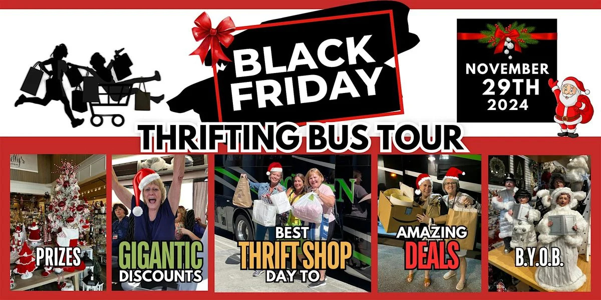 Thrifting Adventure Awaits: Black Friday Bus Tour in Lakewood Ranch, Florida